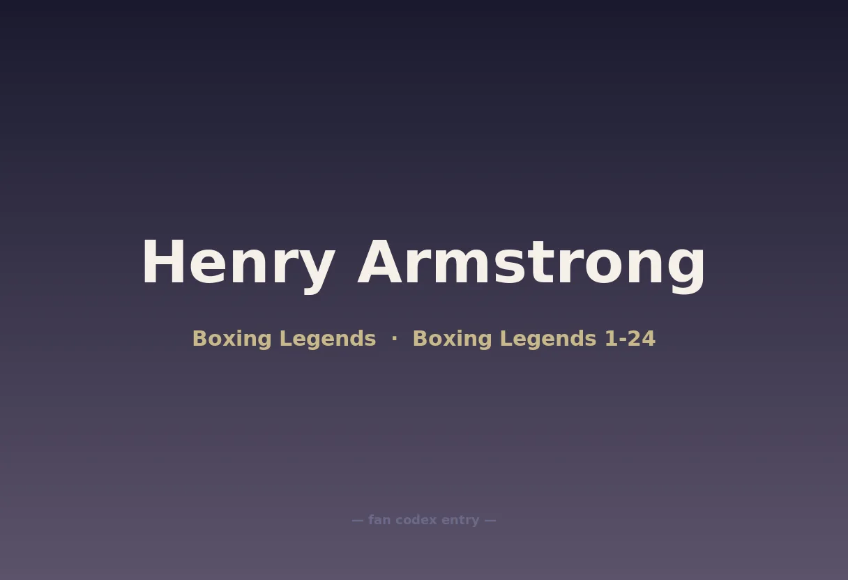 Henry Armstrong