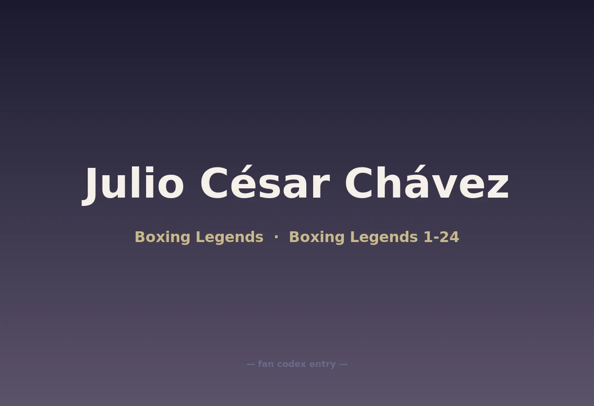 Julio César Chávez