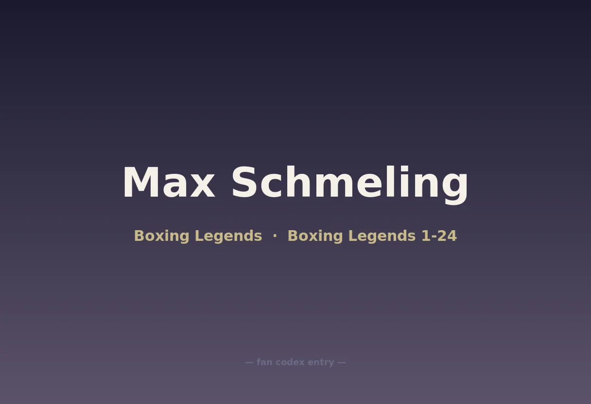 Max Schmeling