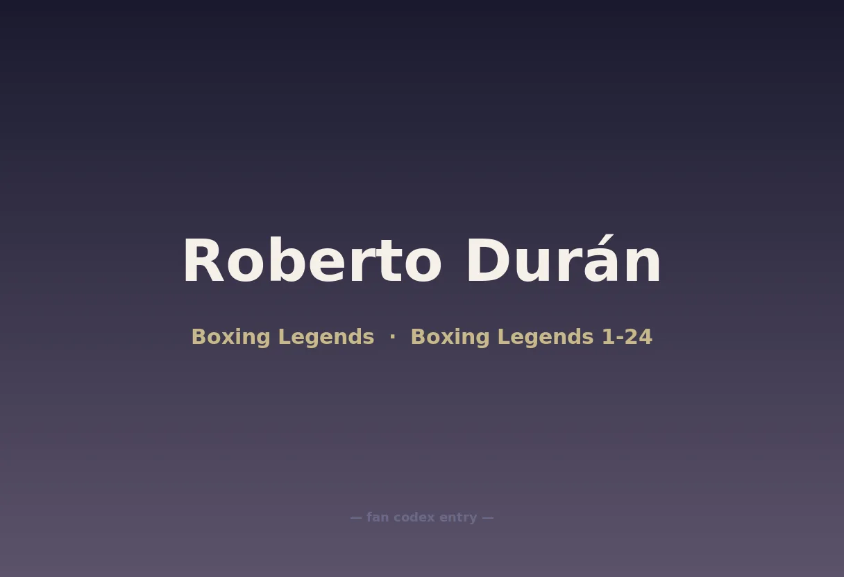 Roberto Durán