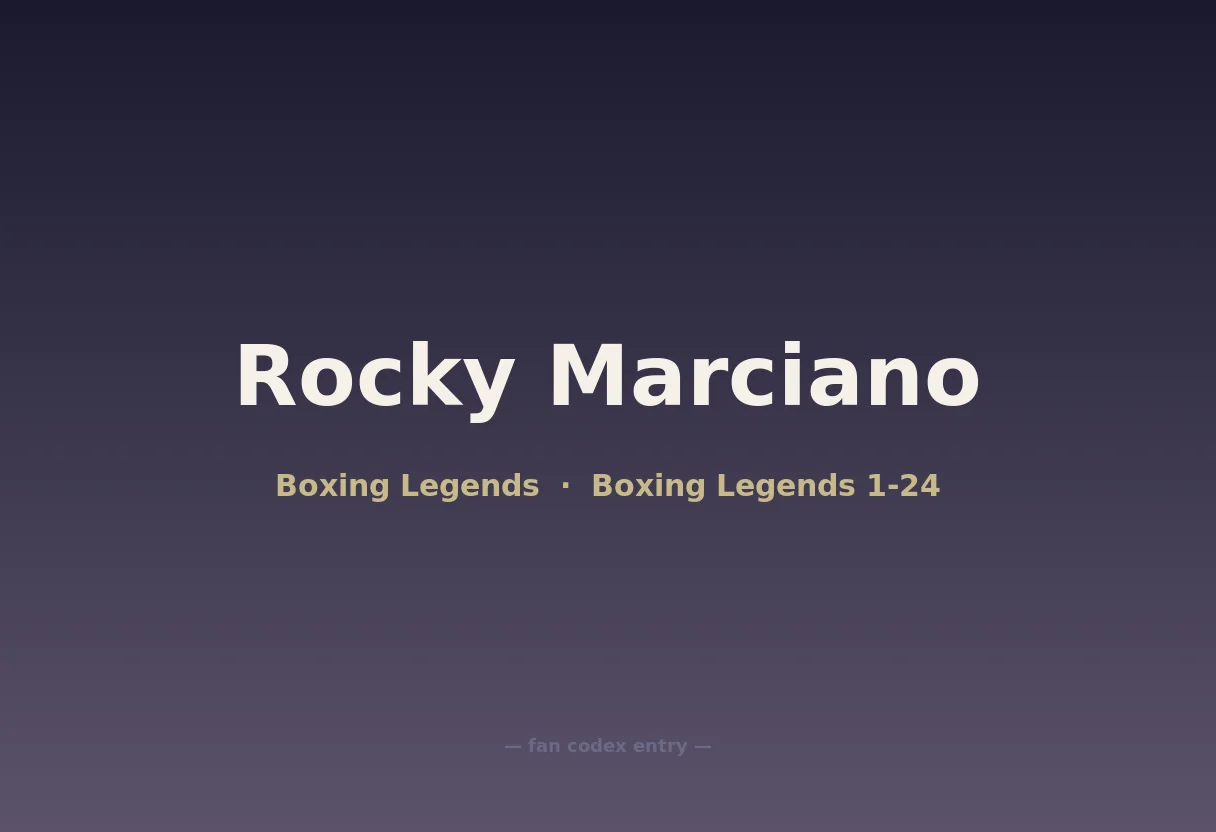 Rocky Marciano