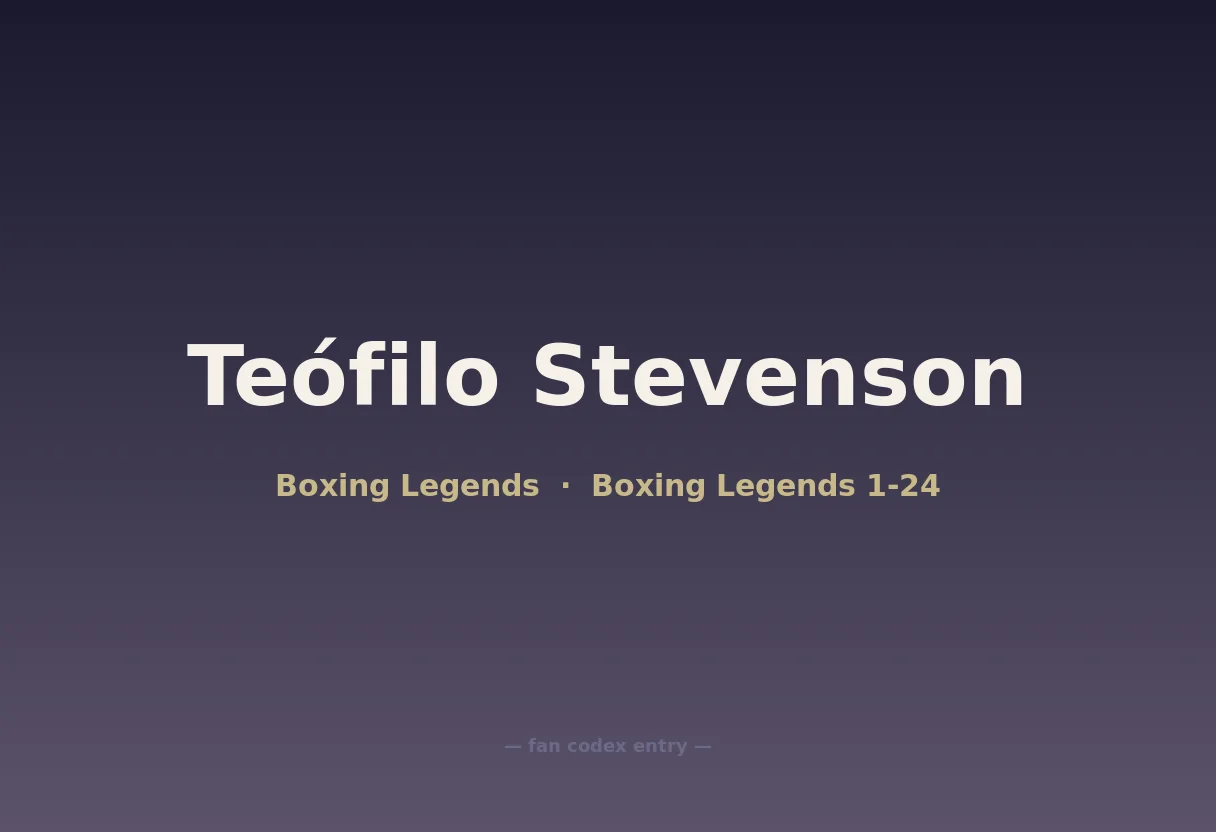 Teófilo Stevenson