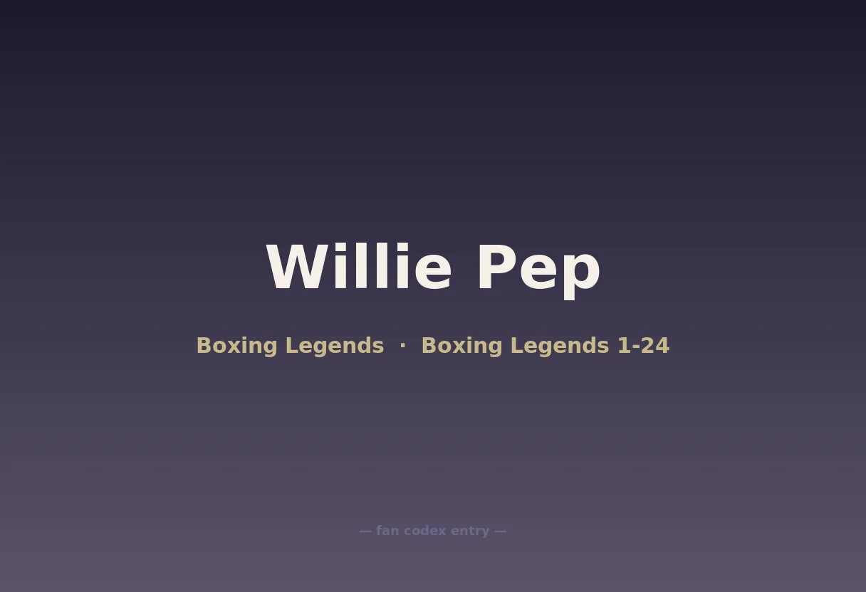 Willie Pep