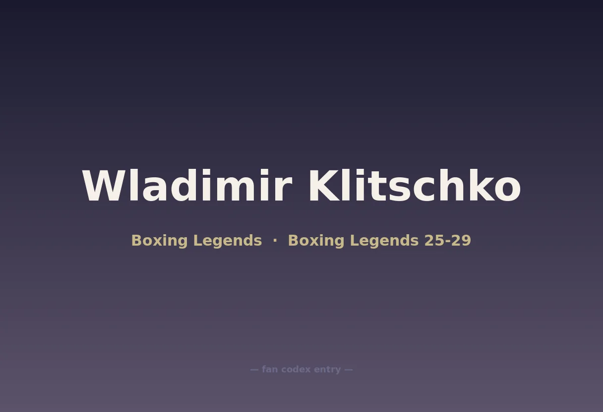 Wladimir Klitschko